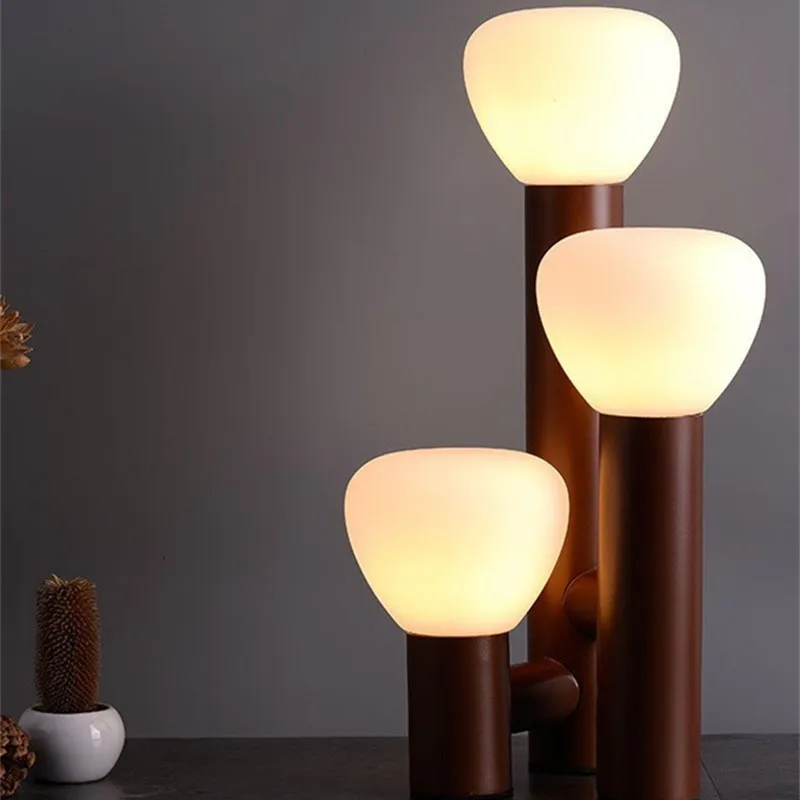 Parc table lamp Nordic Creative coloured glass Table Light For Living Room Coffee Bedroom LED Decor Bedside Light