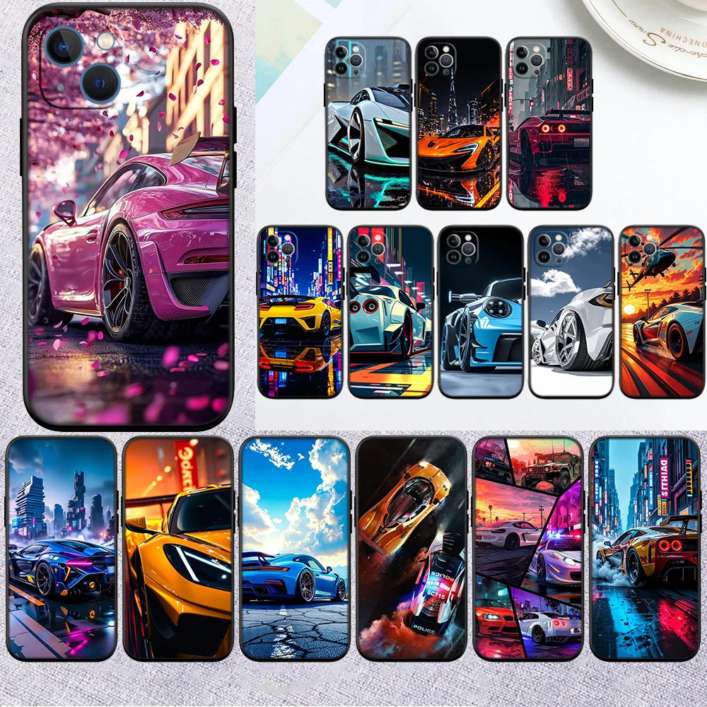 IO73 Supercar Car Phone Case for Samsung Galaxy S26 Ultra Plus FE Pro A27