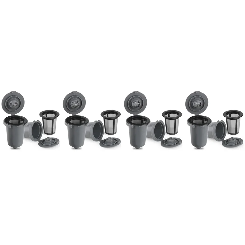 RALCA-8PCS Reusable Filter Cup For Cuisinart SS-RFC Home Ebarist For Coffee Enthusiasts Reusable Coffee Filters
