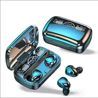 M10 Wireless Headphone Bluetooth Earphones Waterproof Earpieces Sport Earbuds TWS Music Headset