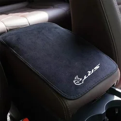 Couro camurça braço Mat, almofada de proteção descanso de braço, braços automáticos para Dodge Challenger, Hellcat, SRT, 2008, 2009, 2010-2021