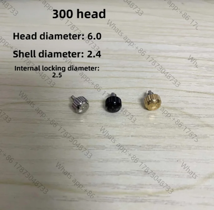 Suitable for 300 heads, crown 6.5 6.0 heads, put the tube into the shell 2.5 * 3.0 inner lock all steel