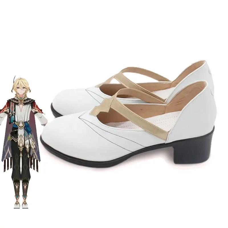 

2025 11, игра Genshin Impact Kaveh, карнавальные ботинки на Хэллоуин, обувь из искусственной кожи, реквизит для косплея, индивидуальный заказ