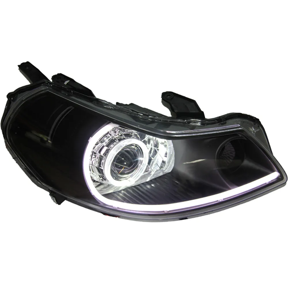 Gruppo faro a LED per suzuki SX4 angel eye bi-lens xenon hid lamp indicatore di direzione streamer a fascio alto basso