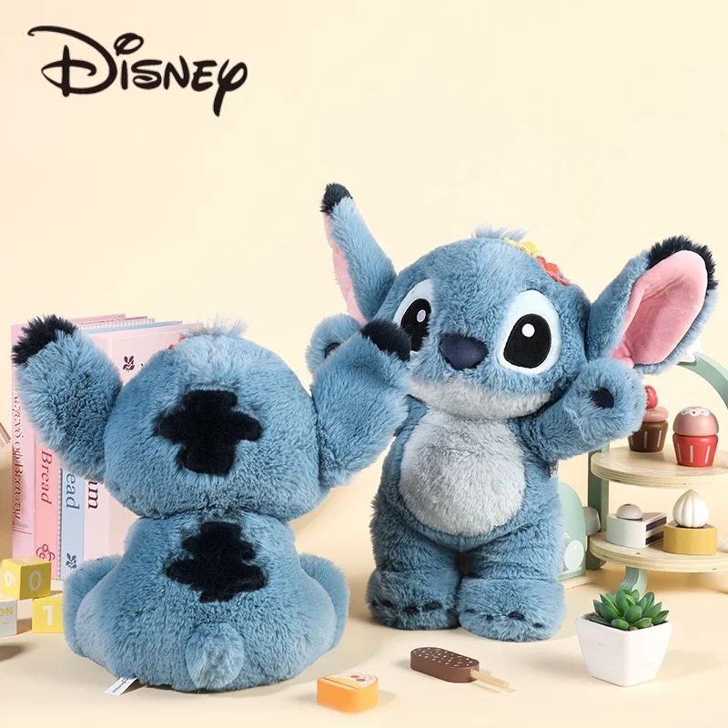 Juguete de peluche de Stitch de Disney, muñeco de relleno suave, regalo bonito súper suave para niños, decoración del hogar, almohada, mochila, colgante, regalo de cumpleaños para niña