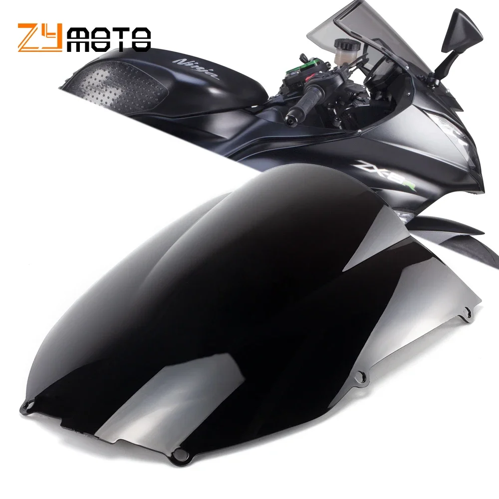 

Motorcycle Accessories Windshield WindScreen Wind shield For KAWASAKI Ninja ZX6R ZX636 00-02 2000 2001 2002 ZX 6R/636 ZX-6R