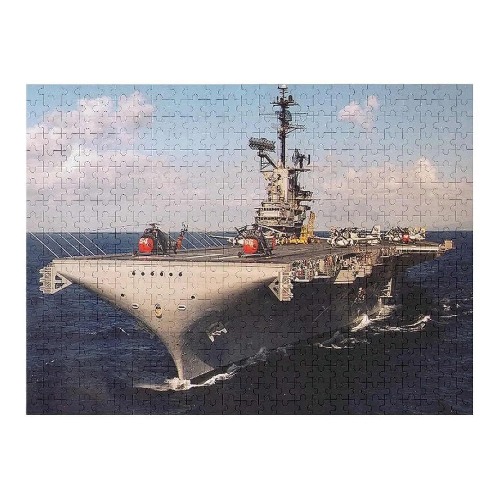 

USS YORKTOWN (CVS-10) SHIP'S STORE Jigsaw Puzzle Personalized Child Gift Wooden Boxes Puzzle