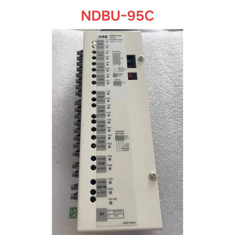 Used NDBU-95C ABB frequency converter fiber optic distributor Functional test OK