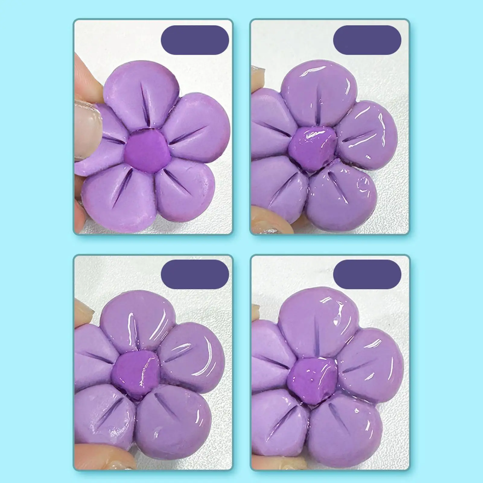 Glaze for Air Dry Clay 120ml Clay Varnish High Gloss Finish Oil Painting Ceramic Crafting Preventing Crazing Tool for School