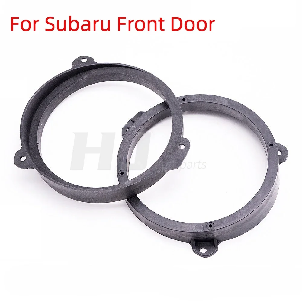 2pcs 6.5 Inch Car Audio Speaker Pad Stand Mount Washer Spacer Holder Adapter 6.5” Sub Woofer Horn Ring Mat Front Door for Subaru