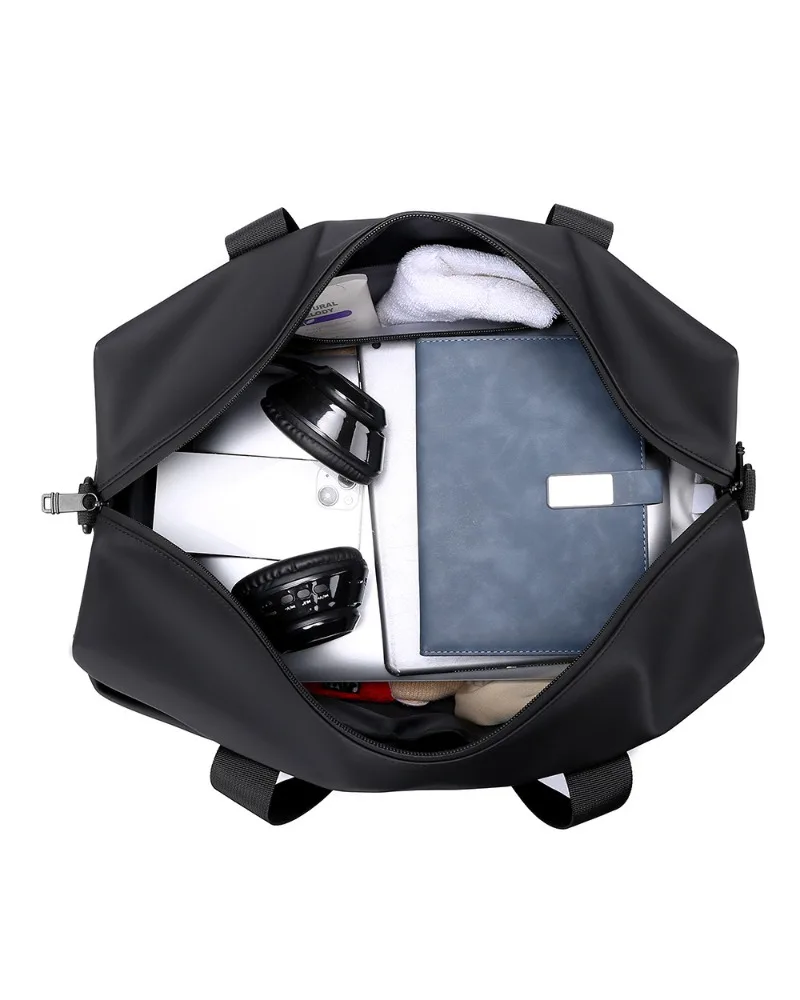 

Shoe Compartment Duffel Bag Wet Dry Separation For Swimming Fitness And Business Trips