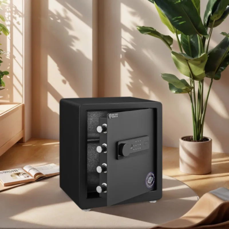 

Электронный стальной домашний сейф, противоугонный цифровой замок безопасности с интеллектуальной системой оповещения, съемная полка, функция отключения звука