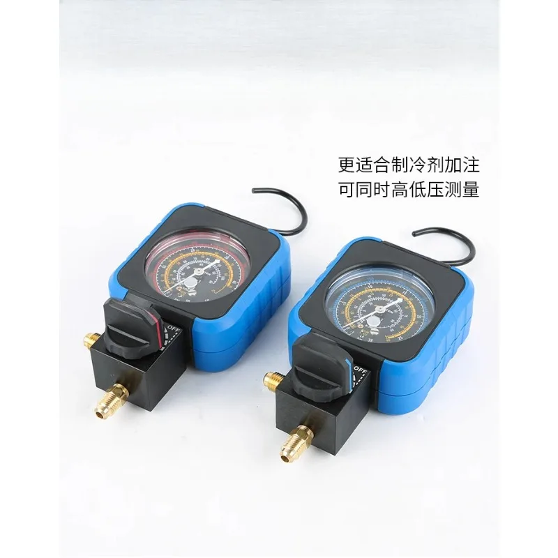 Medidor de pressão multi-gás VRM1-B-medidor detector de refrigerante r22/r134/r410, ferramenta profissional de carregamento e monitoramento de freon hvac