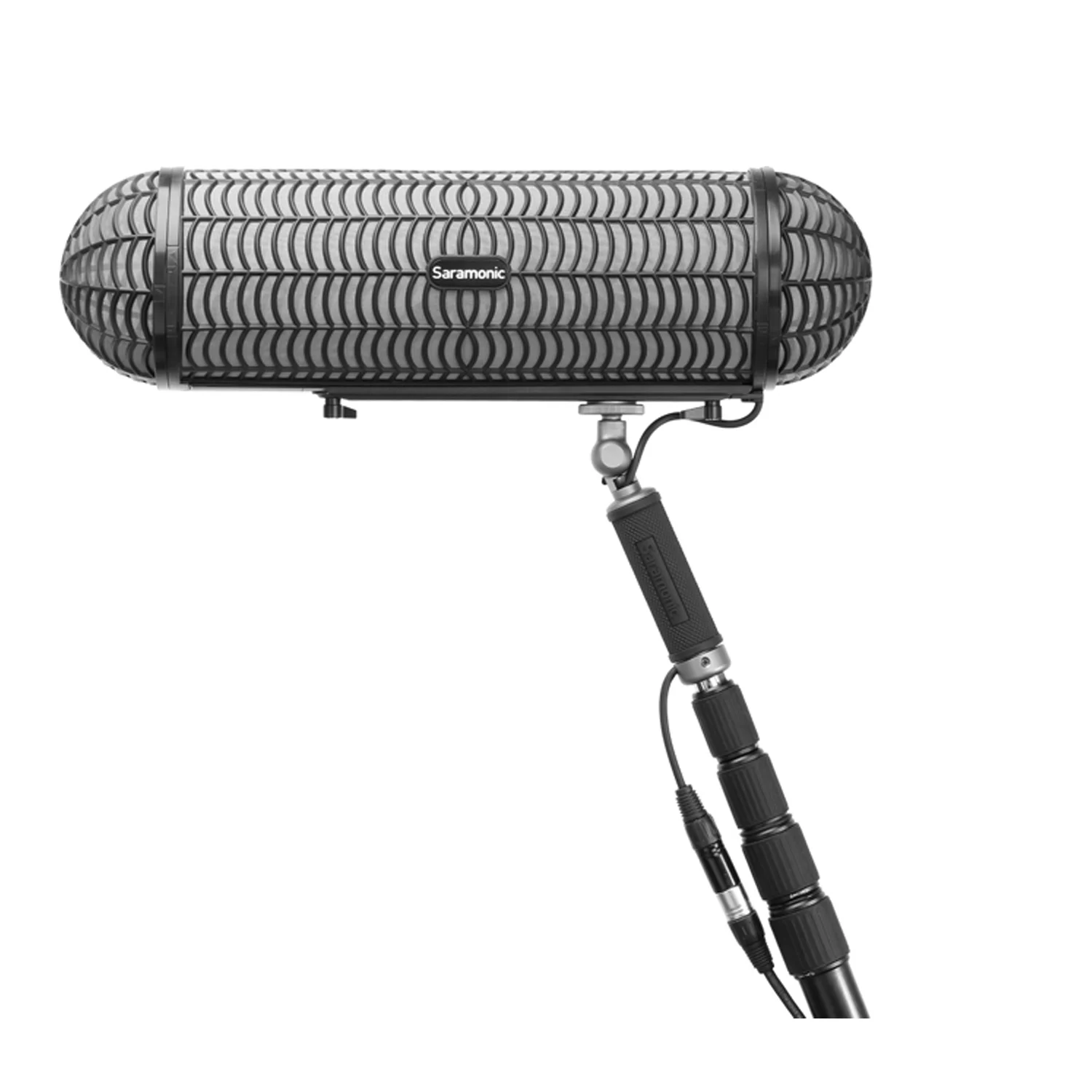 Saramonic VWS Microphones Blimp Windshield and Suspension System for Shotgun Microphones Eliminates Vibration Handling Noise