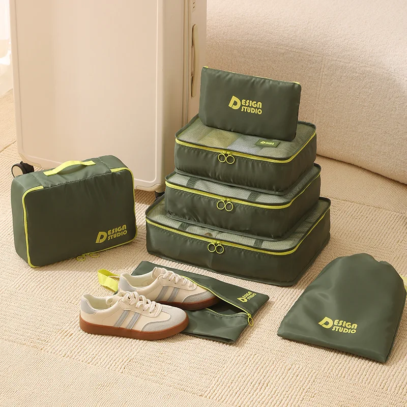 

Storage Bag/Organizer Bag/Waterproof Travel-Piece Set Thickened Twill Multi-Function Portable Luggage
