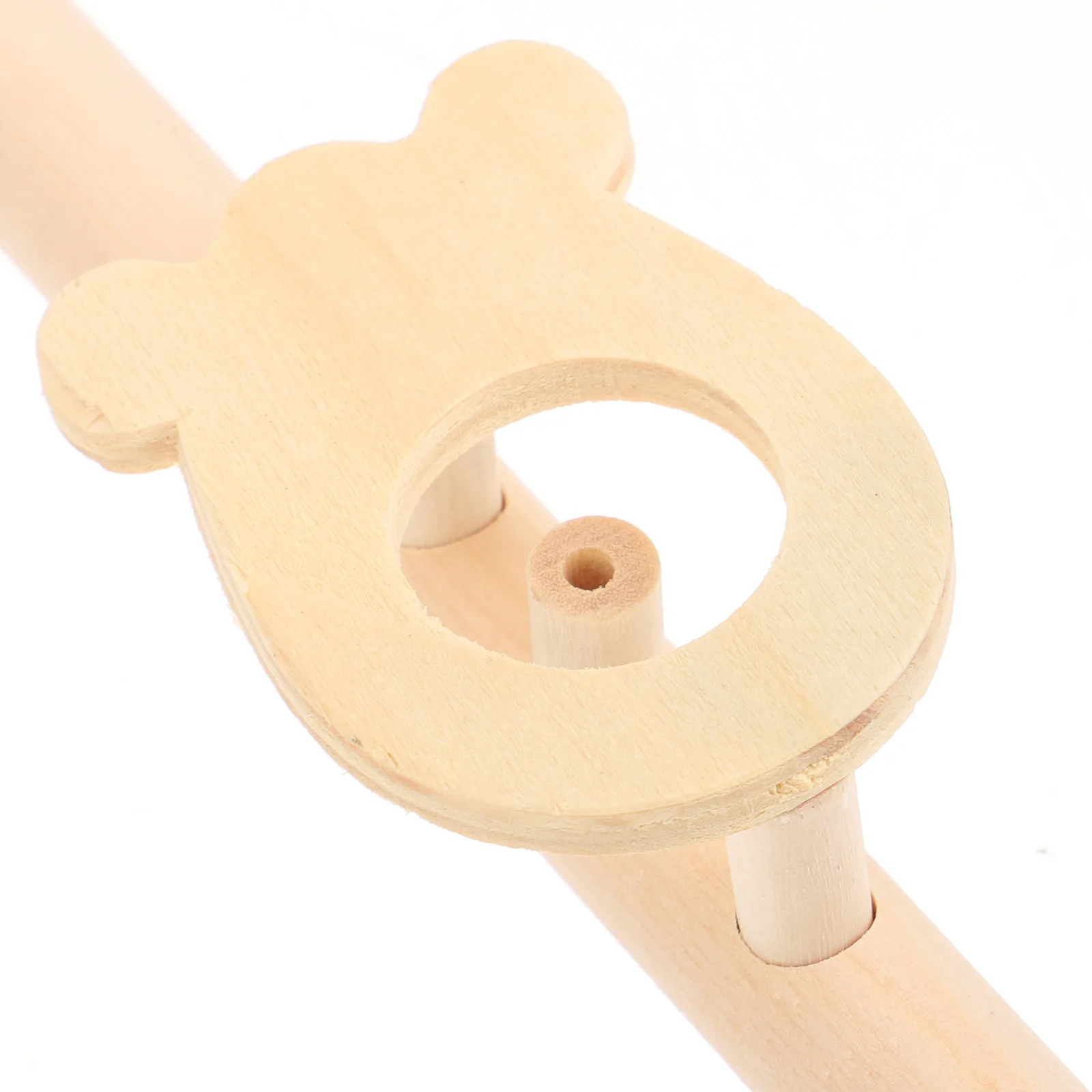 Juego de soplado de madera para niños y adultos, tubo de soplado flotante, juguete de fiesta familiar, coordinación, desarrollo del equilibrio, juguete de habilidad, 5 uds.