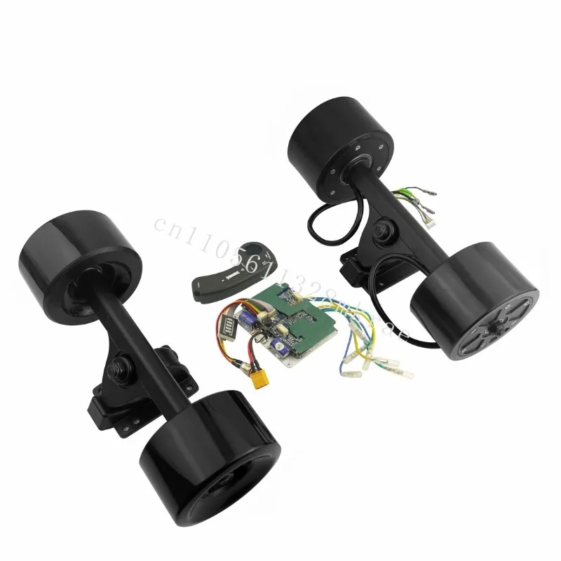 

New Truck Skateboard Dual Motor Drive Remote Control Long Board Wheel Hub Brushless Motor Kit