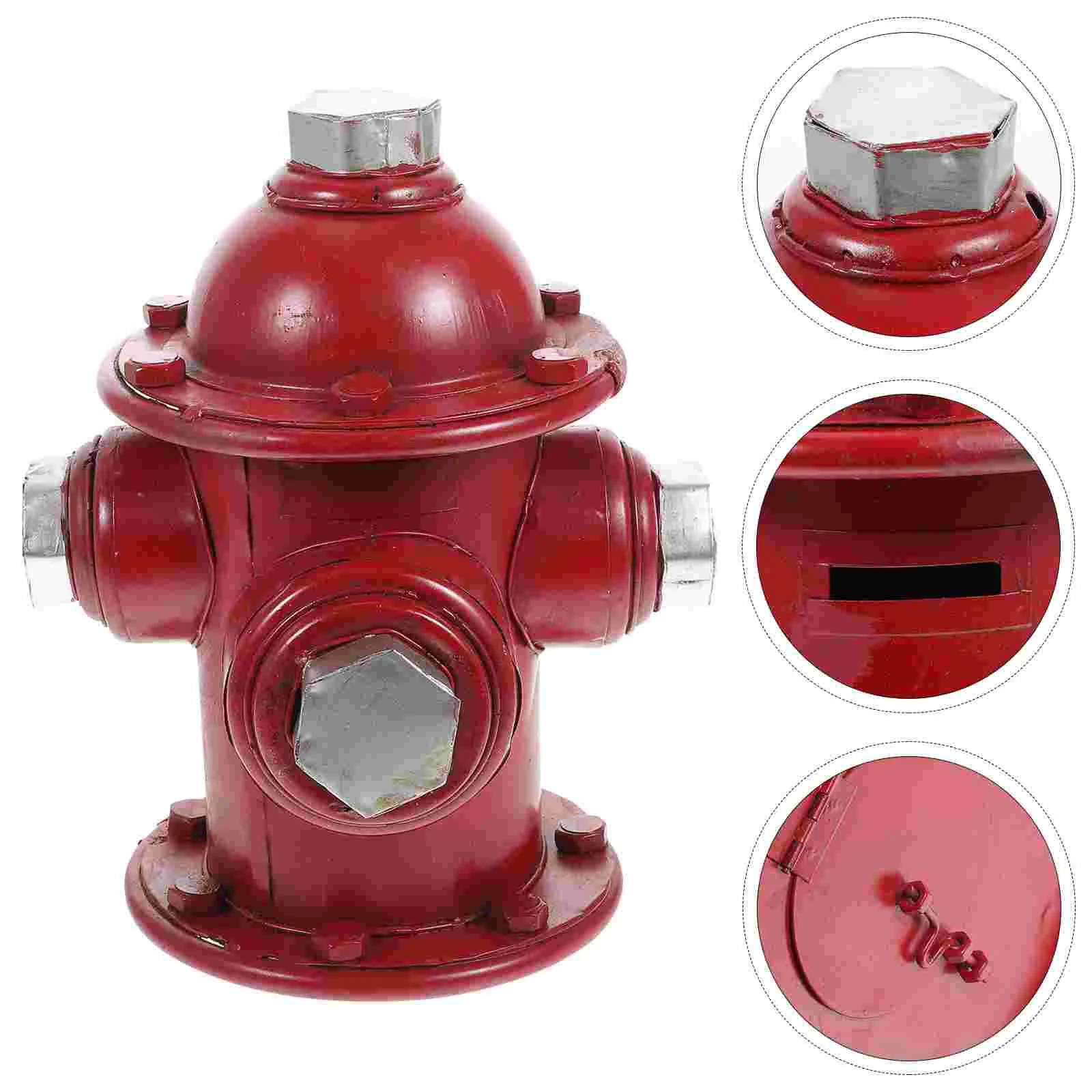 

Retro Fire Hydrant Mold Ornament Decor Decoration Adornment Craft Home Vintage Decorate