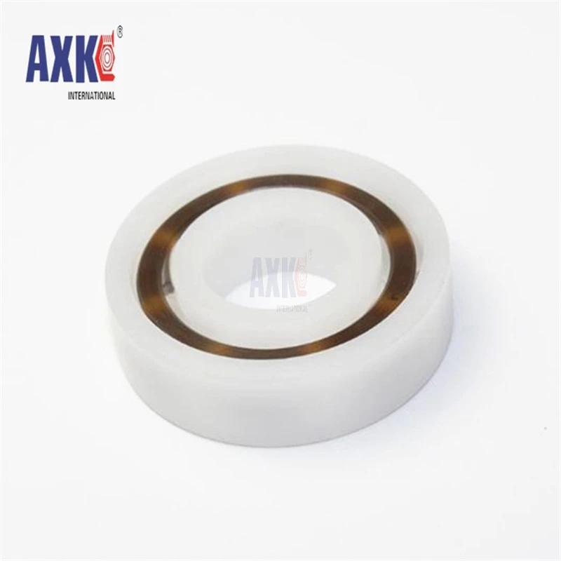 POM Lager roulement à bille 6000 6001 6002 6003 6004 6005 6006 6007 ( 2-5 PCS) glas Bälle Nylon Käfig Kunststoff Kugellager