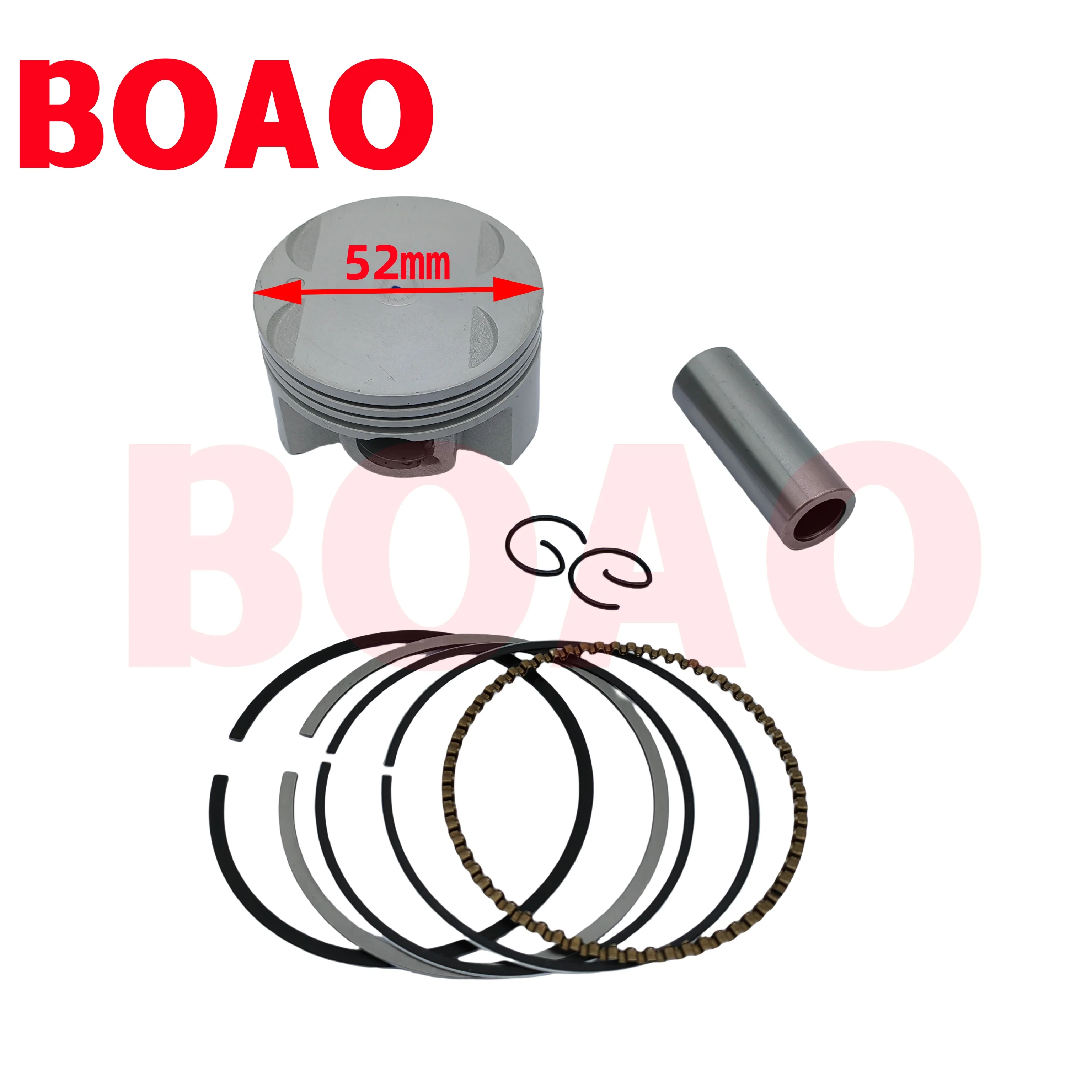 52mm piston ring kit, suitable for Yamaha XMAX Xmax125 125cc engine cylinder kit