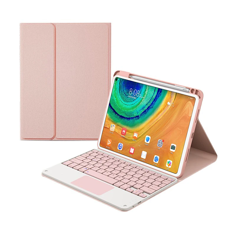 Backlit Touchpad Keyboard Case for Xiaomi Pad 6 Case Keyboard Fabric with Pen Holder Cover for Xiaomi Pad 6 Pro 2023 MiPad 6 11