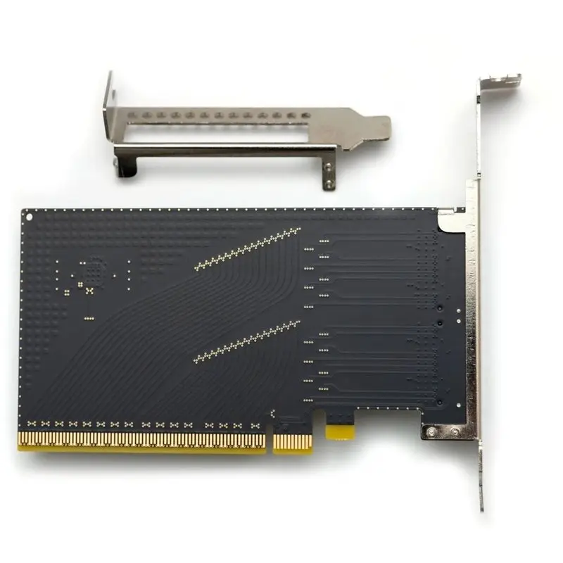 Extension Adapter Card PCIE 4.0 PCI-E 16X To SFF-8654 8I Riser Card SFF8654 Slimsas External Graphics Expansion Card