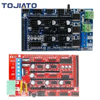 Ramps 1.6 Expansion Control Panel with Heatsink Upgraded Ramps 1.4/ Ramps 1.5 for Arduinos 3D Printer Board 3D Printer parts