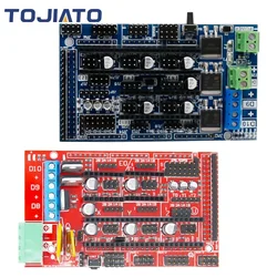 Ramps 1.6 Expansion Control Panel with Heatsink Upgraded Ramps 1.4/ Ramps 1.5 for Arduinos 3D Printer Board 3D Printer parts