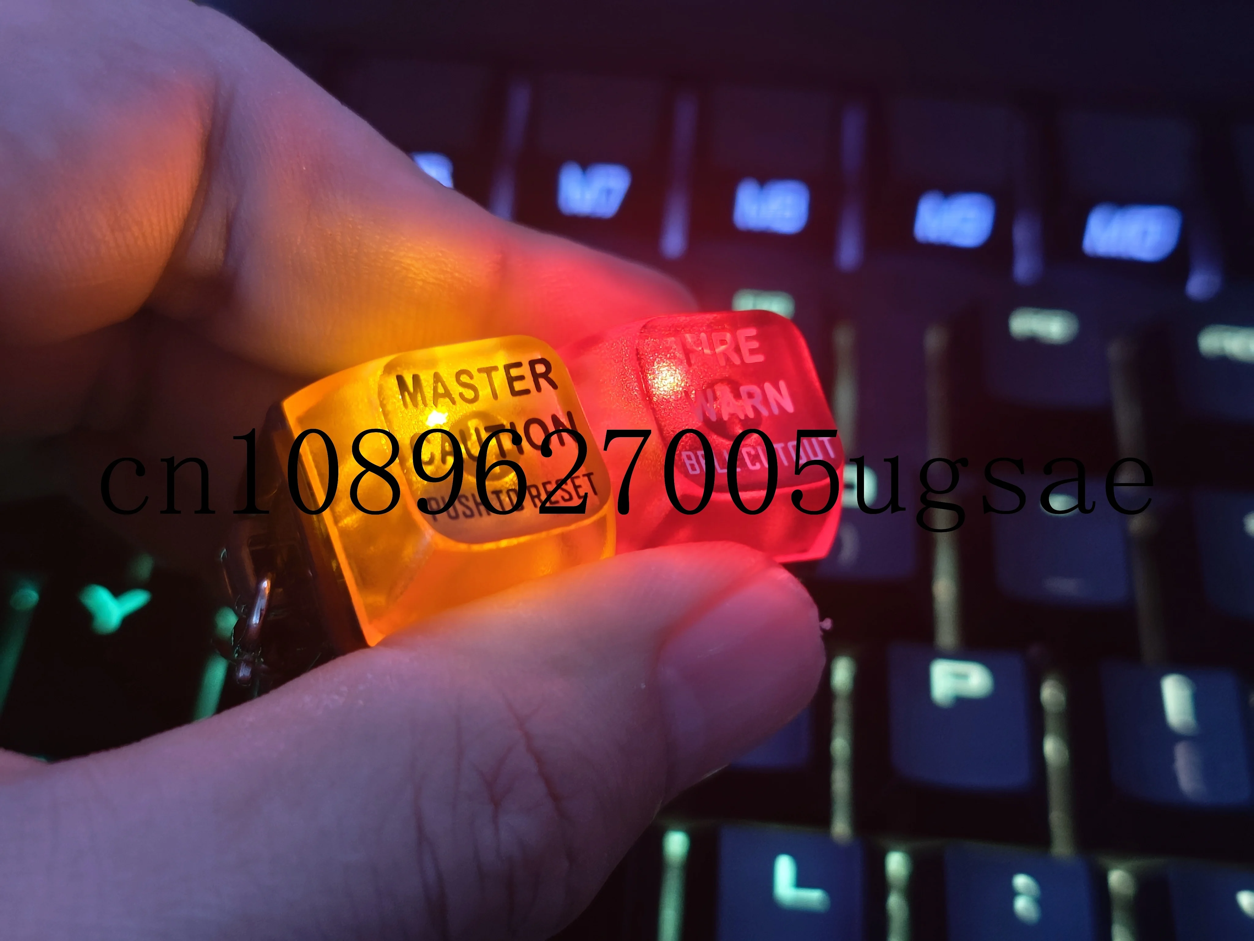 737NG 737-800 737MAX سلسلة مفاتيح ضوء التحذير الرئيسي (بدون صوت تحذير)