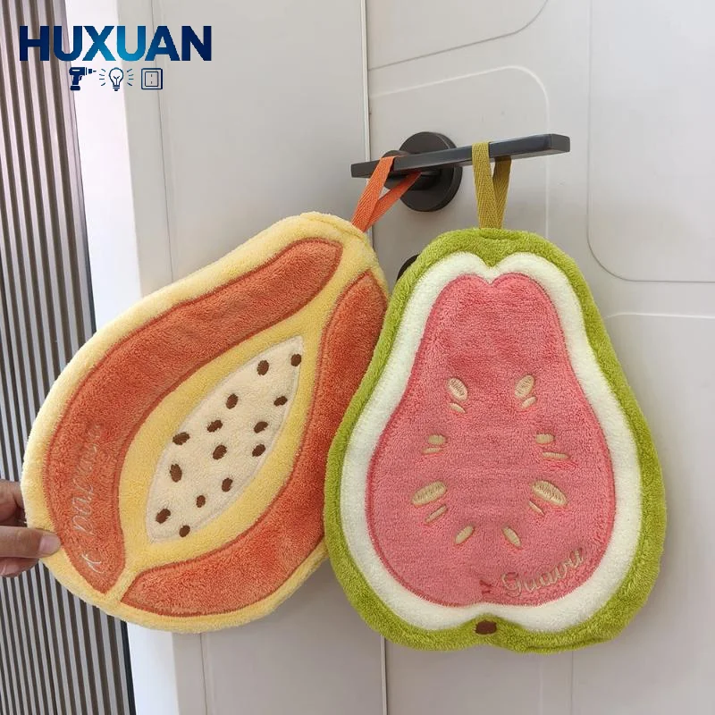 

Absorbent Hand Towels Kitchen Hanging Towels For Hands Kitchen Accessories Bathroom Washing Hand Towels