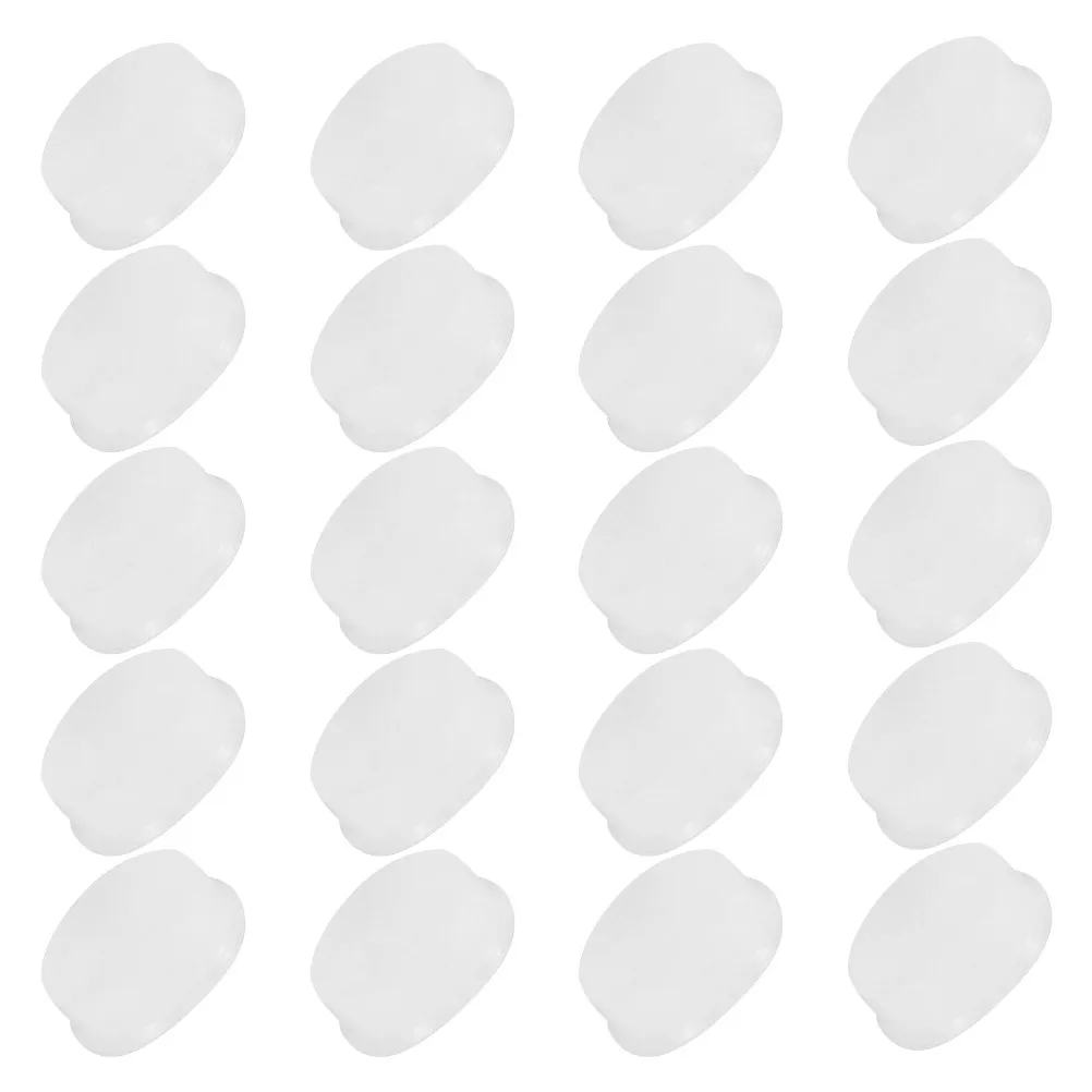 

50Pcs Flute Plugs Transparent Silicone Hole Key Covers for Beginner Professional Open Hole Flute Accessories Mini