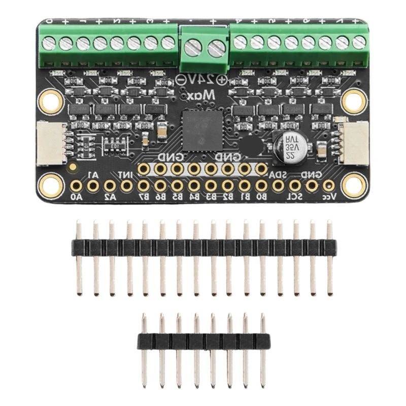 n91r-6318-for-adafruit-i2c-to-8-channel-solenoid-driver-board-angled-view-shot-of-the-mcp23017-8x-mosfet-stemma-qt-qwiic