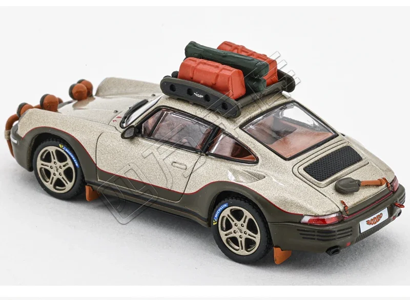 Modelo de coche 1:64 RUF Rodeo Concept, prototipo de coche 2020, modelo de coche fundido a presión de aleación, pieza de decoración de habitación de colección para niños, regalo de vacaciones.