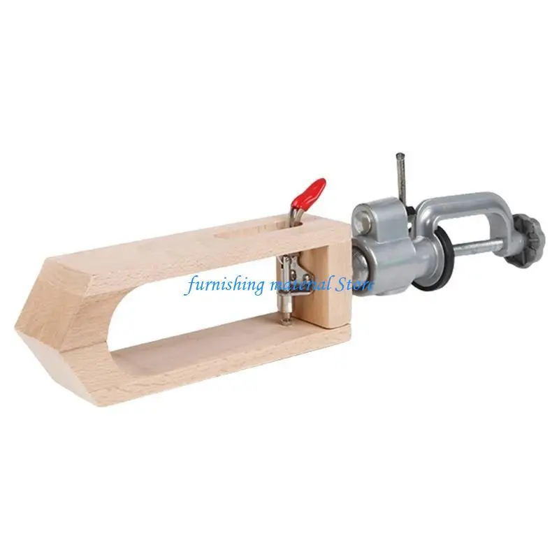 

Y5GD Leather Craft Hand Sewing Clamps 360Degree Rotatable Adjustable Grip