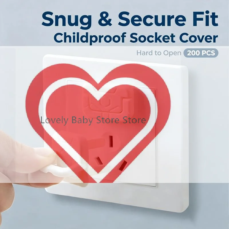 【BS】8/10/20 PCS Baby Proof Outlet Covers Secure Fit Hard To Open Design For Home Toddler Safety Protection