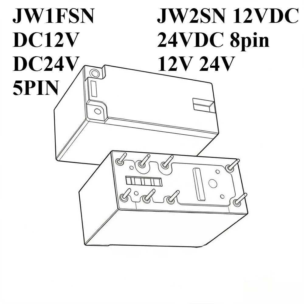 5pcs-lote-novo-e-original-jw1fsn-dc12v-dc24v-5pin-jw2sn-12vdc-24vdc-8-pinos-12v-24v-rele