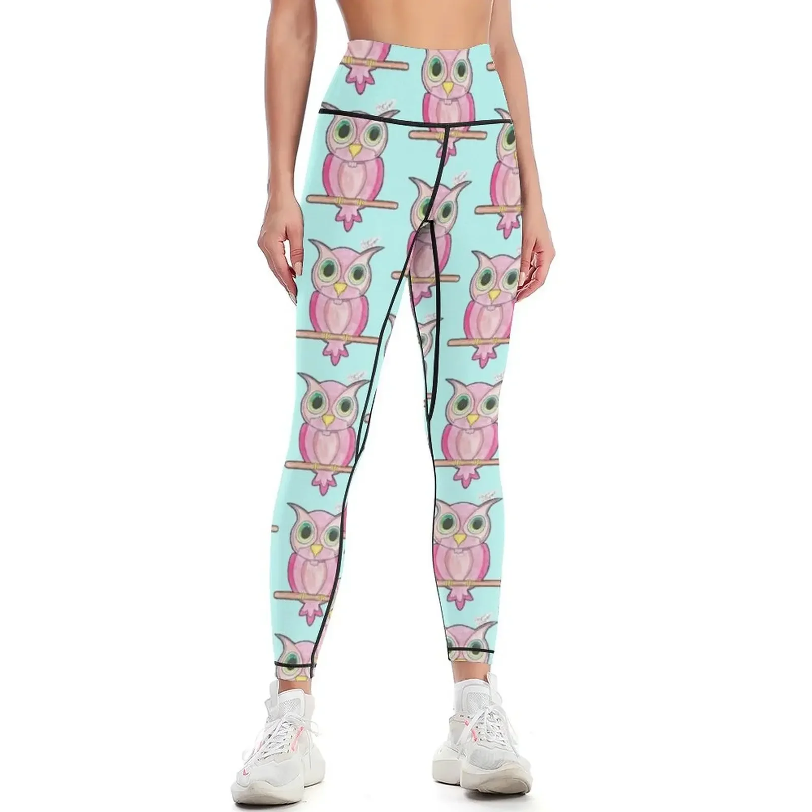 

Bella the Owl Leggings sportswear for gym sports for gym legging pants raises butt Women sports Womens Leggings