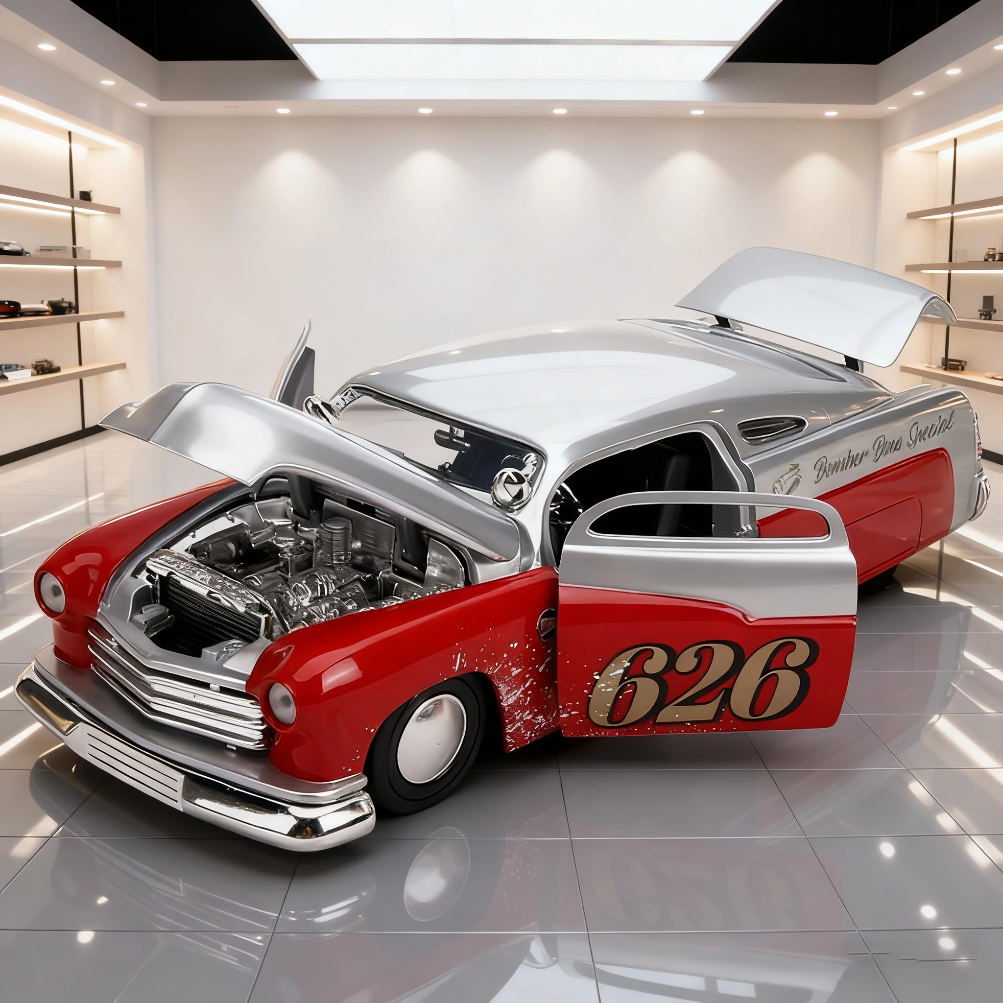 

JADA 1:24 Mercury 1951 Alloy Car Diecasts & Toy Vehicles Car Model Miniature Scale Model Car For Children