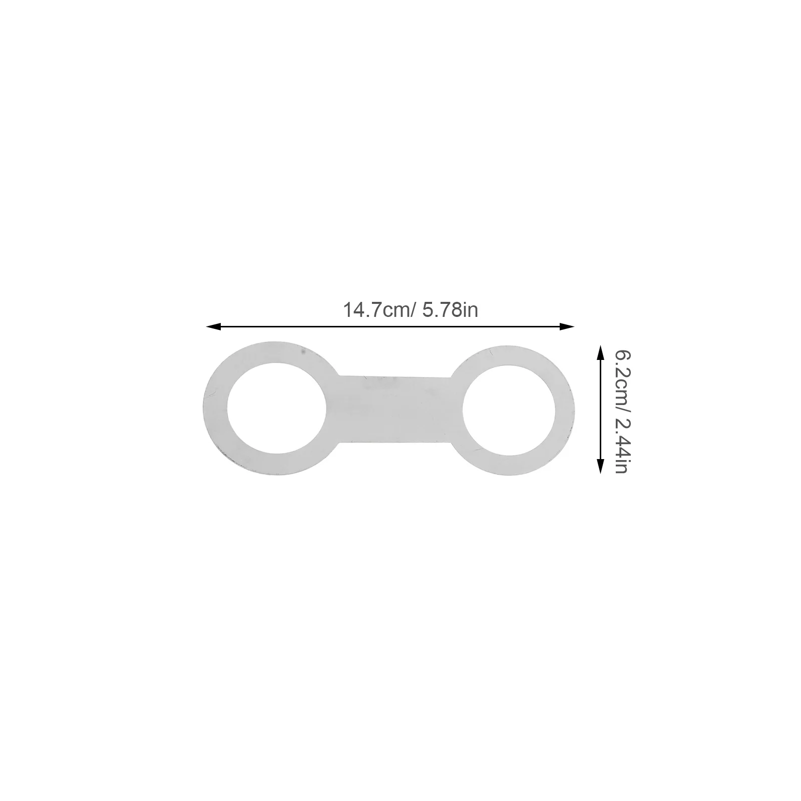 8pcs Saxophone Pad Leveling Rings 8 Sizes Silver For Sax Flute Clarinet Repair Tool Instrument Pads Adjustment Pad Iron