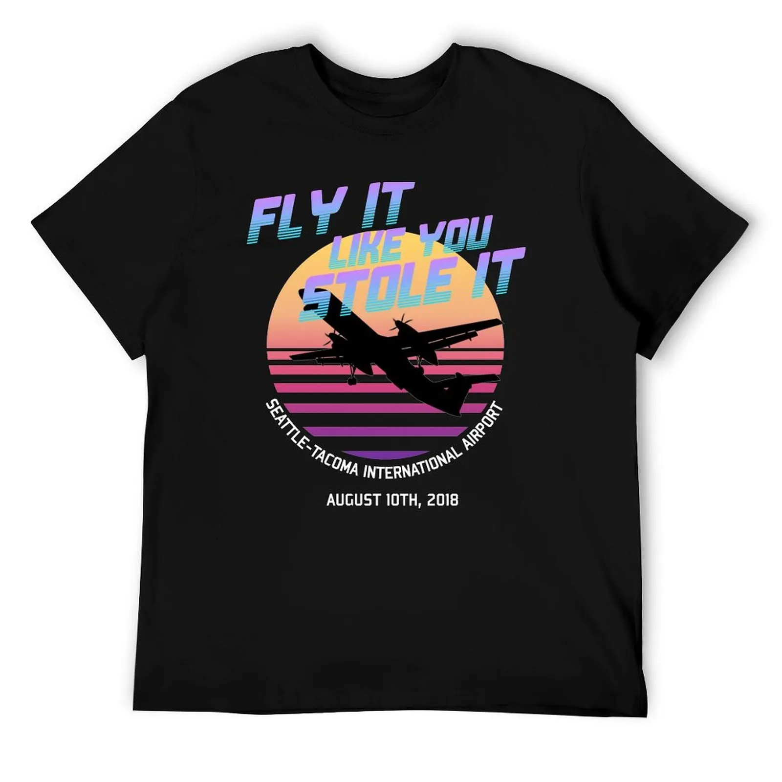 

Fly It Like You Stole It - Richard Russell, Sky King, 2018 Horizon Air Q400 Incident T-Shirt
