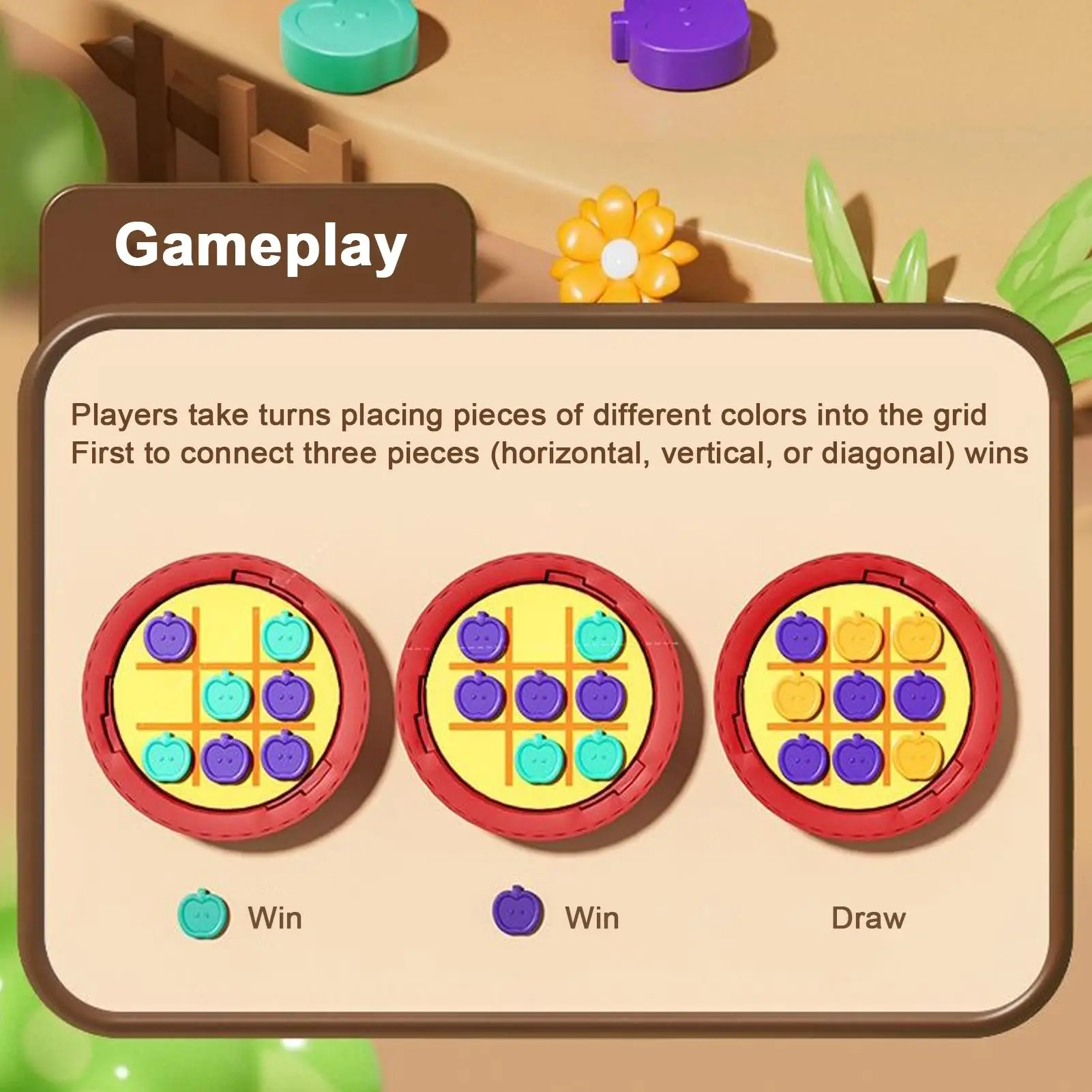 

Board Games Portable Table Games For Family Kids Interactive Educational Toy For Gatherings School Home Travel Airplane Vacation