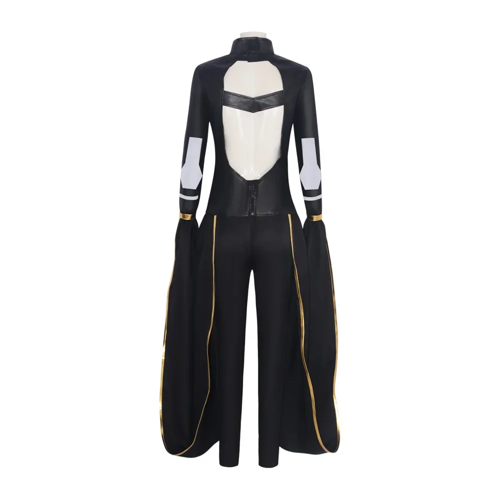 Film Supereroe Storm Ororo Munroe Costume Cosplay Donne adulte Abbigliamento Pantaloni Set Abiti di Carnevale di Halloween Outfit