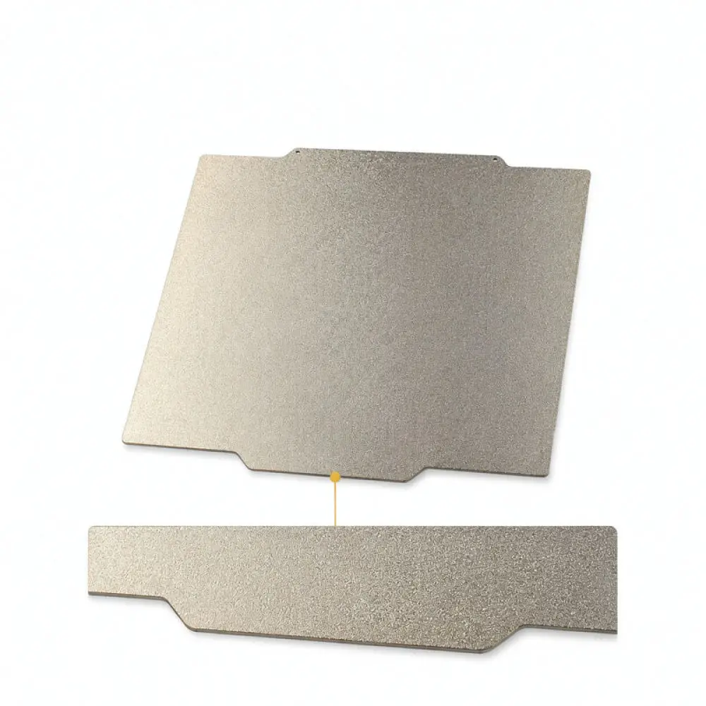 For For Fysetc For Flashforge C5 C5 Pro 3D Printer Upgrade Part Textured PEI Spring Steel Sheet Flexible Heat Platform