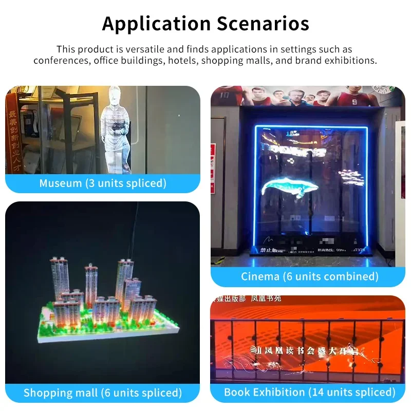 Магазин продаж, магазин, бар, казино, 196 см, 2688 лампочек, 3D голограмма, рекламный вентилятор, голографический дисплей, воздушный вентилятор, видеопроектор
