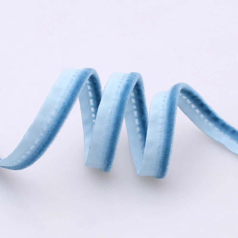 20Yard 1cm Flocking Nylon Home Textile Piping Rope DIY Handmade Quilting Craft Clothing Pants Accessories Material