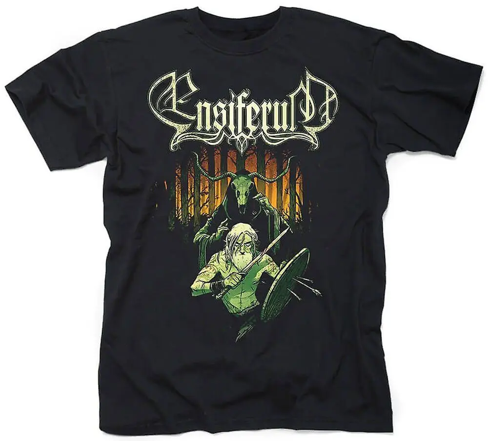 Ensiferum - Shaman T Shirt High Quality 100%Cotton Short Sleeve