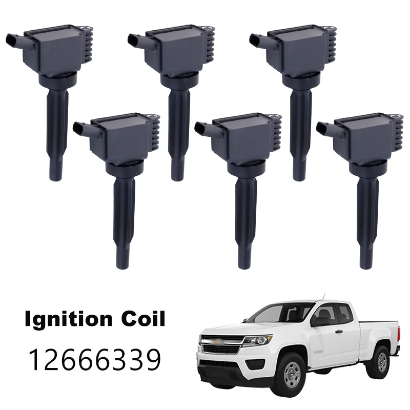 

Ignition Coil 12666339 For CHEVROLET COLORADO CAMARO BLAZER CADILLAC CTS ATS XT5 XT6 GMC CANYON ACADIA BUICK REGAL LACROSSE 3.6L