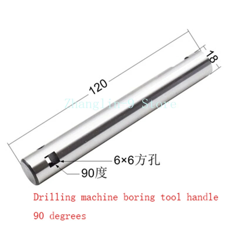 

Рукоятка для сверлильного станка 90 °, Регулируемая рукоятка для хонингового станка 18*120