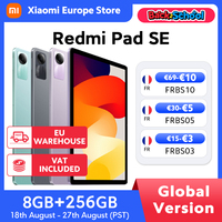 Global Version Xiaomi Redmi Pad SE Snapdragon® 680 8GB RAM 256GB Mi Tablet Quad speakers Dolby Atmos® 90Hz 11\