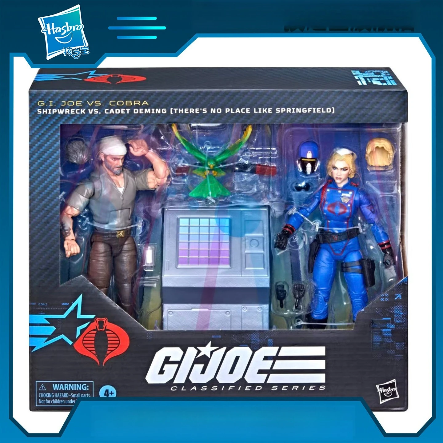 

Pre-Order Hasbro G.I. Joe Classified SDCC Exclusive Shipwreck vs Cadet Deming 2-Pack Action Figure Toy Collection Gift